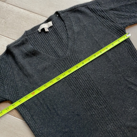 Charcoal grey tunic style sweater - Picture 7 of 10